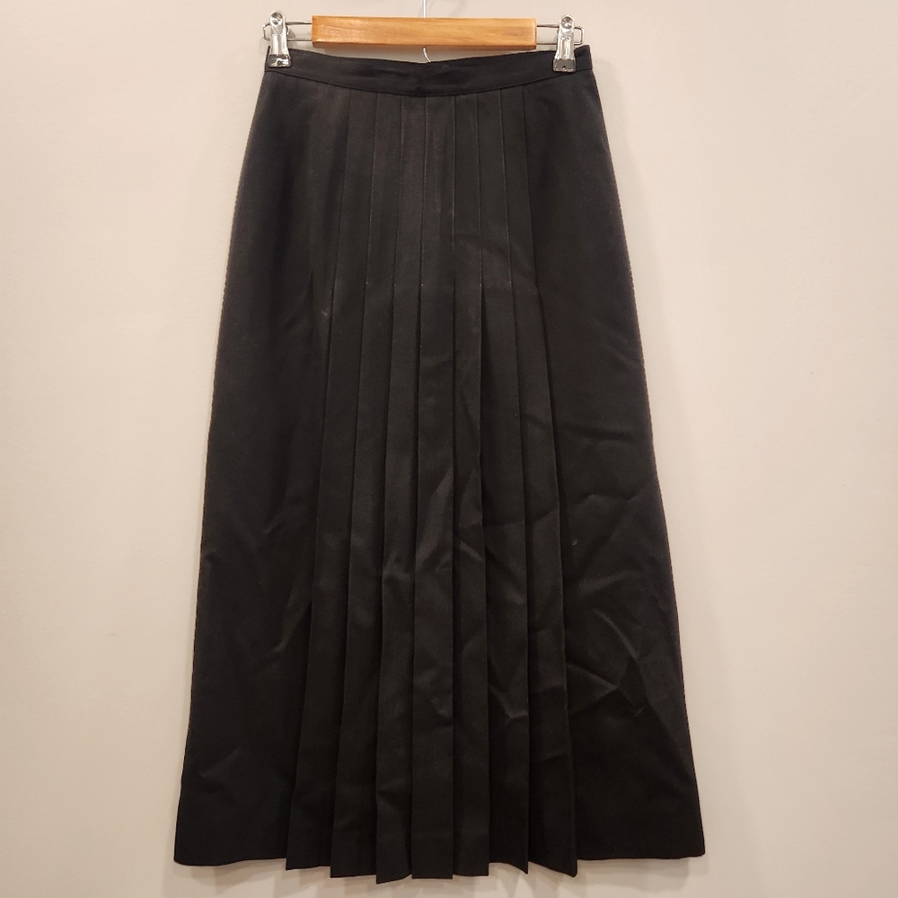 Paul Stanley Vintage Wool Pleated Skirt